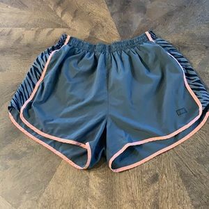 Grey PINK running shorts